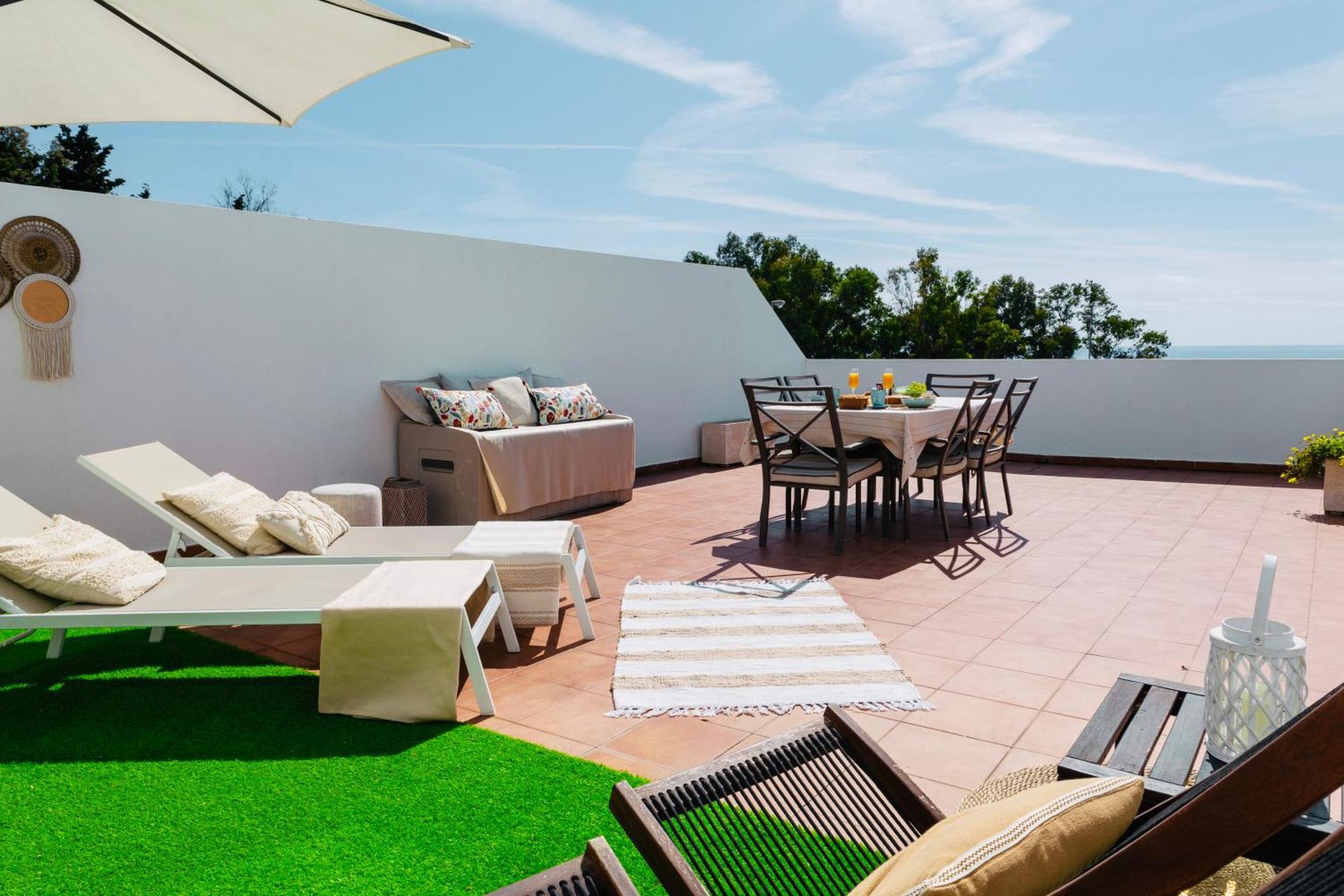 Frente A La Playa Apartamento Boutique En Marbella Eksteriør bilde